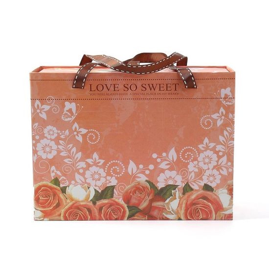 로즐리 손잡이 서랍 선물상자 싸바리 리본 기프트백