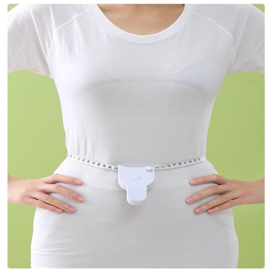 휴대용 자동 허리둘레 다이어트 피팅 인치 줄자