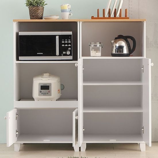 에블린 렌지장 밥솥선반 렌지대 수납장 1200 (착불)