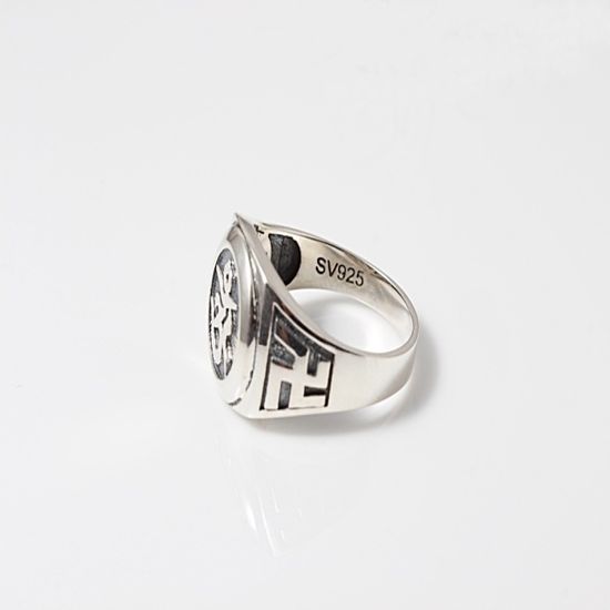 불교 만자 옴마니반메훔 은반지 925실버 커플