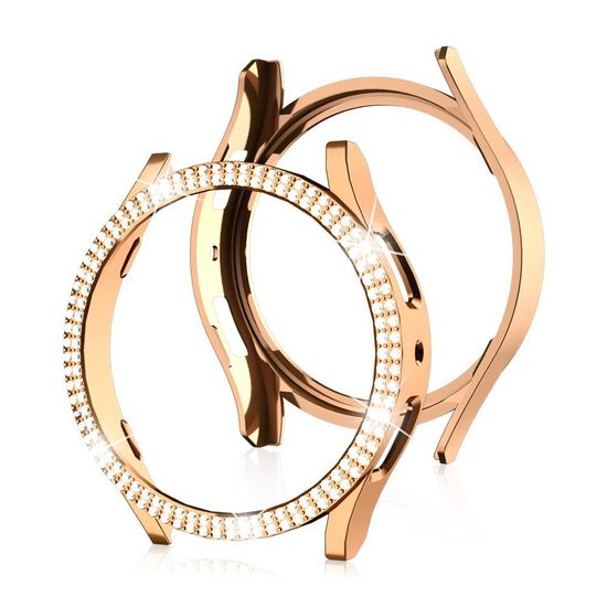 갤럭시워치7 더블 큐빅 유광 하드 케이스 40MM 44MM