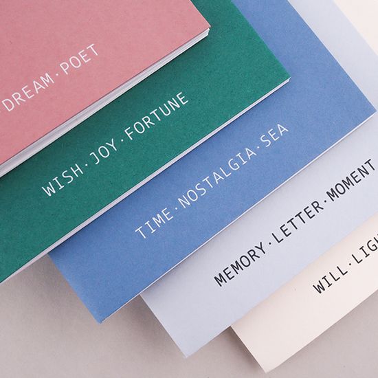 [대시앤도트] 인 에센스 미니 노트