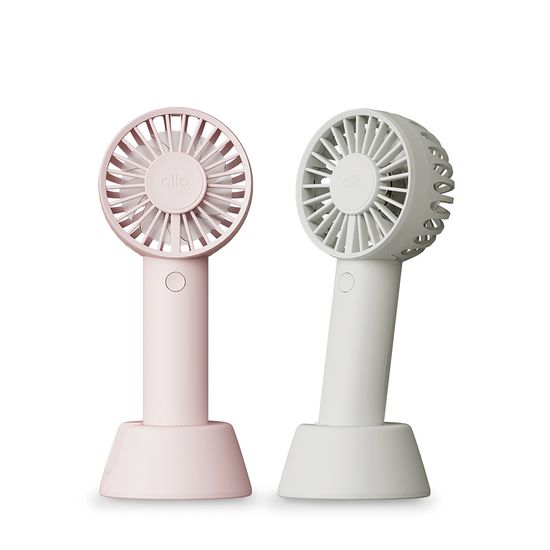 알로 듀얼팬2 휴대용 선풍기 F2A