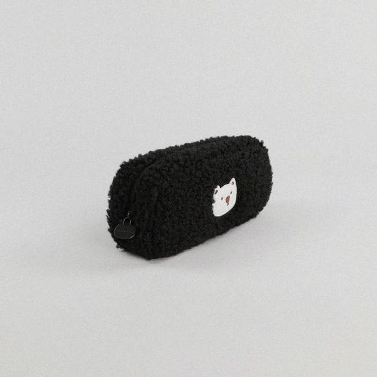 플러피 하찬 필통 펜슬 파우치_블랙