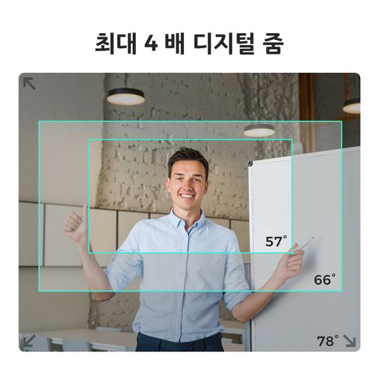옵스봇 Meet SE AI웹캠 FHD 화상카메라 그린