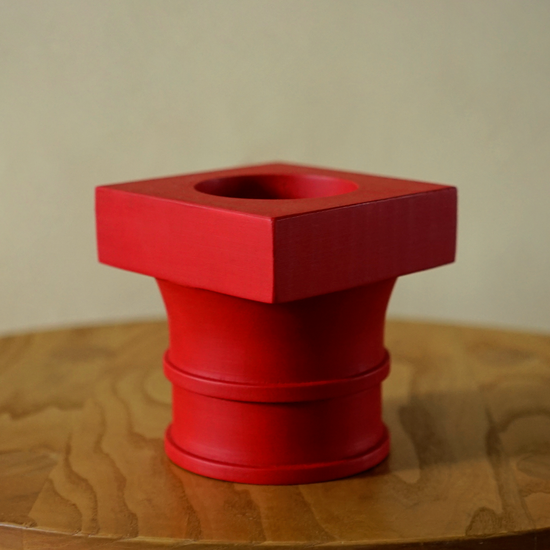 포스트 컬럼 펜슬홀더 - 레드