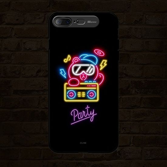 iPhone7 8 Plus LINE FRIENDS NEON PARTY