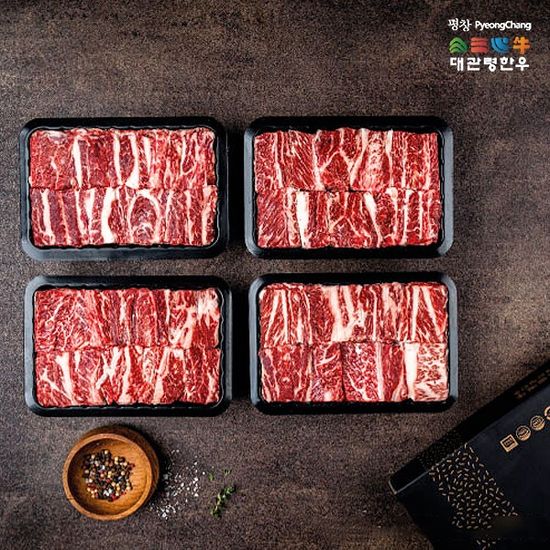 프리미엄 찜갈비세트 600gx4팩/1등급이상