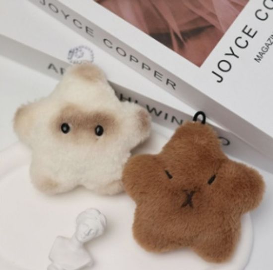 귀여운 아기별 소리나는 키링 가방고리 인형 9cm