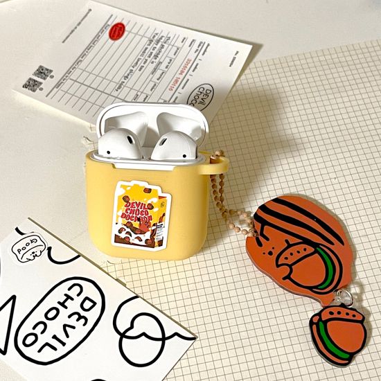 [데빌초코] 소울푸드 시리얼 박스 리무버블 씰 스티커