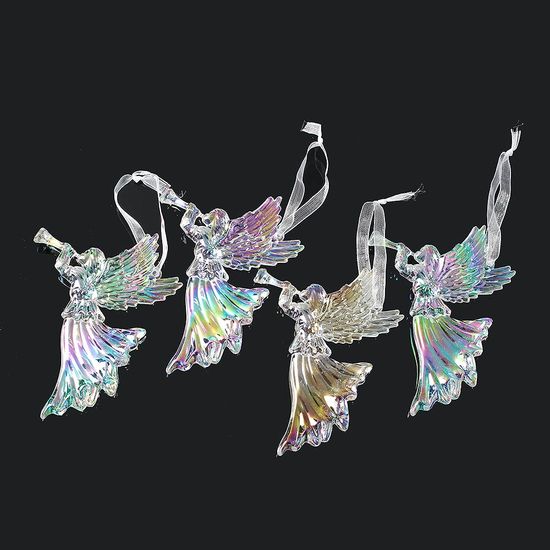 [도토로]오로라 트리 오너먼트 4p세트(천사의나팔)