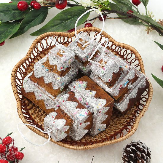 [도토로]쿠키마을 오너먼트 4p(3단케이크)