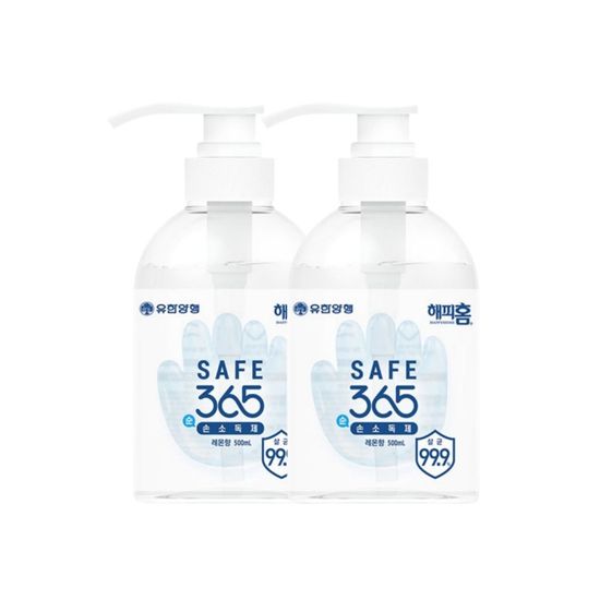 해피홈 손소독젤 겔타입 레몬향 500ml 2개(WA50D0D)