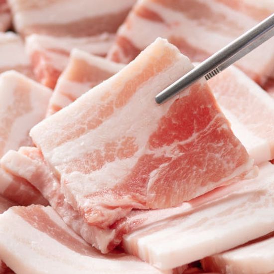 [대한민국농수산] 두께 7mm 냉동 돼지 삼겹살 1kg