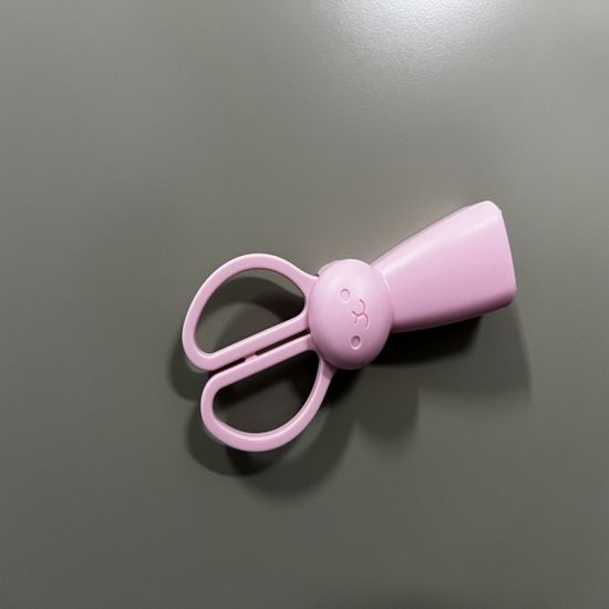 일본 미니 자석 토끼 가위 택배 휴대용 가위