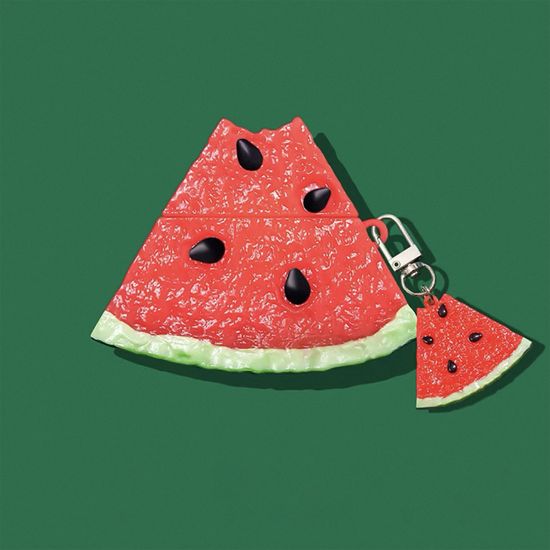 에어팟 4 3 2 1 프로 키위 수박 키링 실리콘 케이스