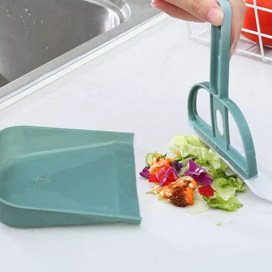 미니 빗자루 쓰레받기 세트 쓰레받이 사무실 소형 