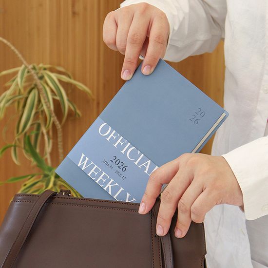 2026 오피셜 열두달 B6 위클리 다이어리