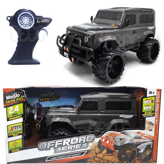 데코앤 RC카 1:16 랜드로버 디펜더 그레이 오프로드