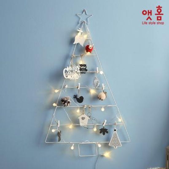 앳홈 스틸프레임 크리스마스 벽트리