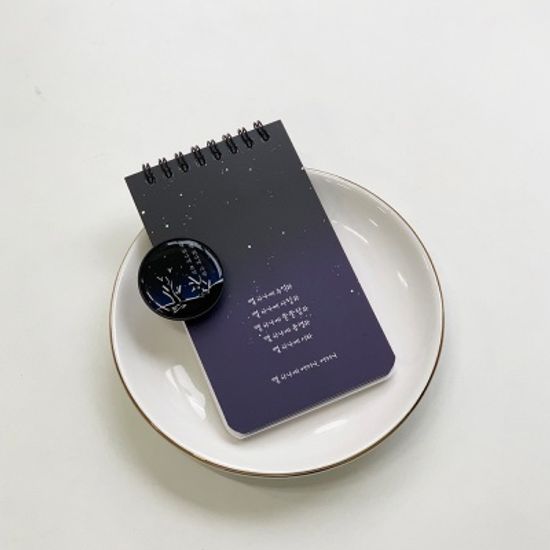 하늘과 바람과 별과 시 문학 수첩 상철 스프링