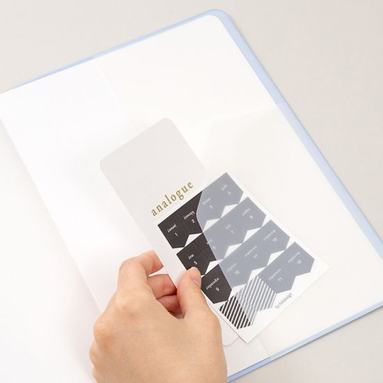 바이풀디자인 생각보관함 슬림 B5 주간 2024년