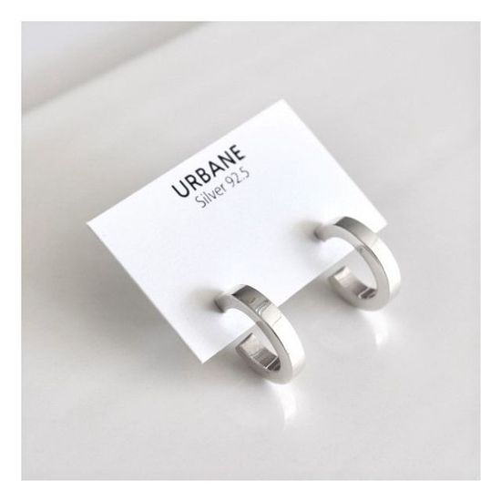 (Silver925) Basic oval earring(WDC8FED)