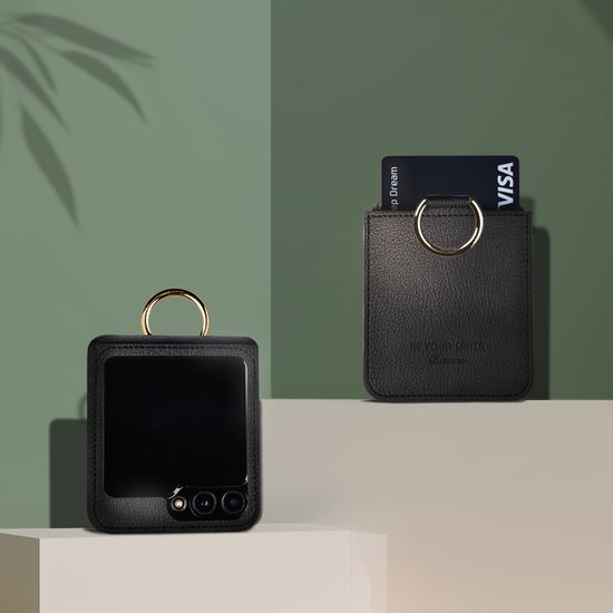 [비유어산타]갤럭시 Z 플립6 케이스 비앙코(1포켓)