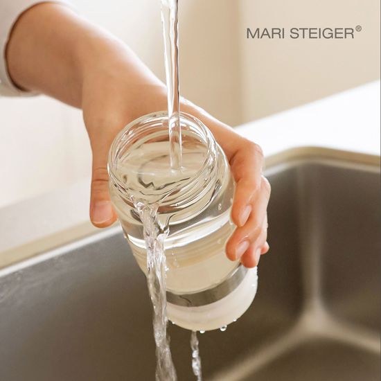 프로피 꿀&시럽 디스펜서 260ml 꿀통 유리 보관용기