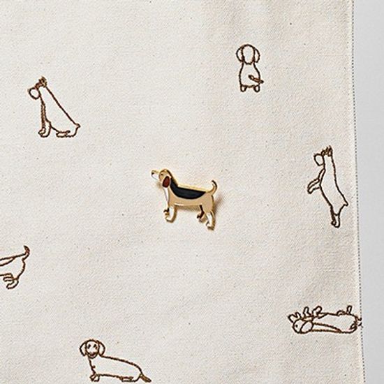 hula pet badge : Metal-슈나우져(Schnauzer)