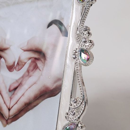 펄-메탈 엠버 보석 사진액자-5 사진사이즈