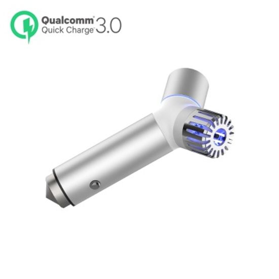 오로라 차량용 공기청정 충전기 QCC-IQC30