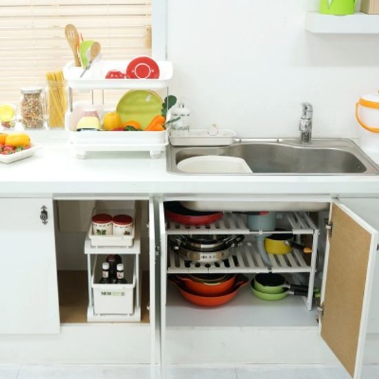 창신리빙 싱크대 선반 주방수납 6종 (택1)