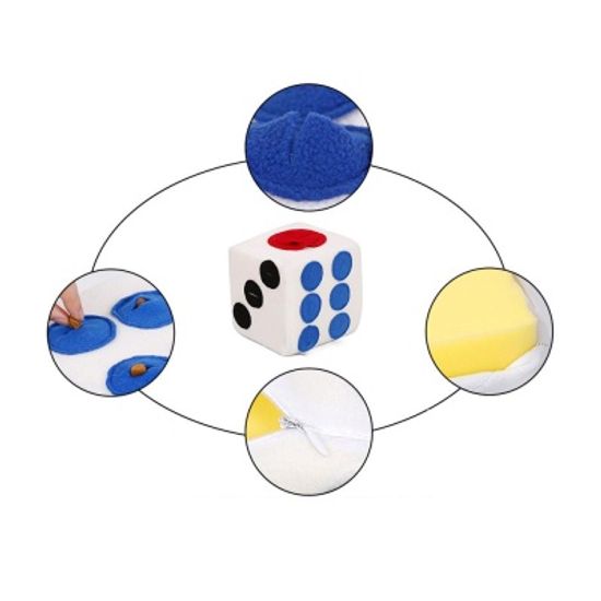 강아지 주사위 노즈워크 분리불안 해소 장난감 인형