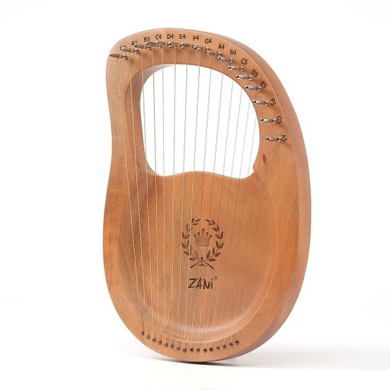 마호가니 16음계 리라 미니하프(오르페) 교육용하프
