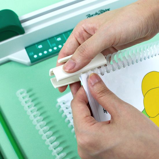 루즈링 전용지퍼 타공 제본표지 셀프제본 30공타공기