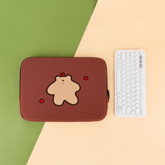 자수 노트북파우치_나의 조그만 행복(ipad 11/13/15)