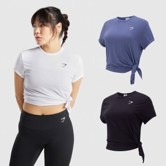 [GYMSHARK] 짐샤크 에센셜 스플릿 티셔츠 (GLST4732)