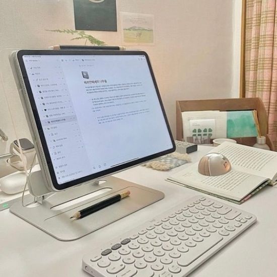 노르잇 투명독서대 높이조절 PR01A