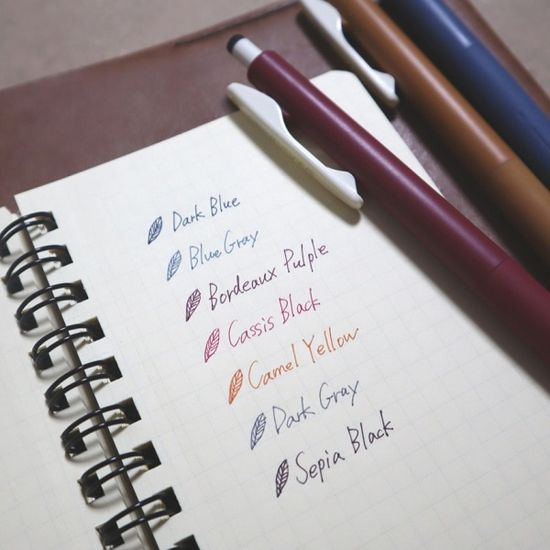 제브라 0.3mm 중성펜 사라사나노 빈티지 5색 JJH72-5C