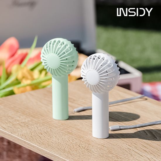 인사이디 BLDC 휴대용 핸디 선풍기 저소음 IHF-200
