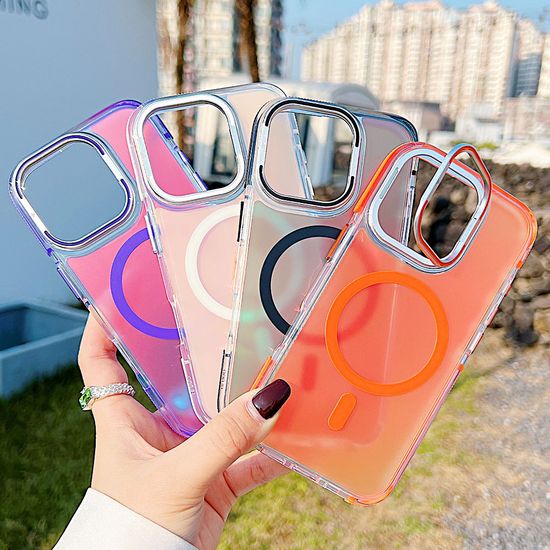 아이폰 16 15 14 13 12 글리터 맥세이프 투명 케이스