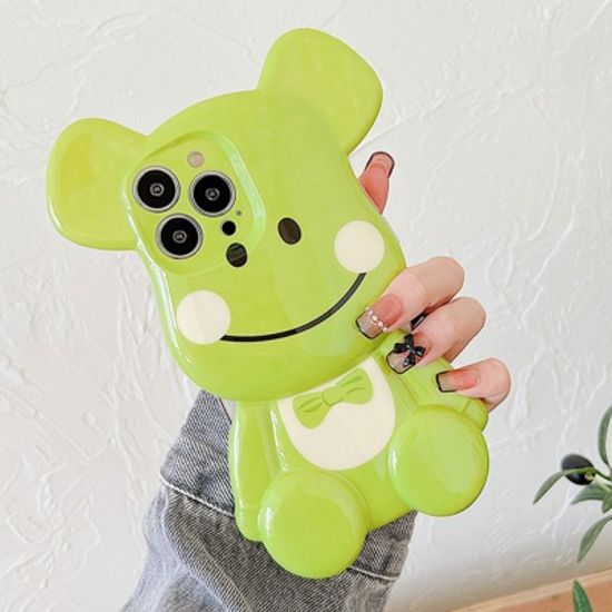 아이폰 14 PRO MAX 귀여운 동물 캐릭터 실리콘 케이스