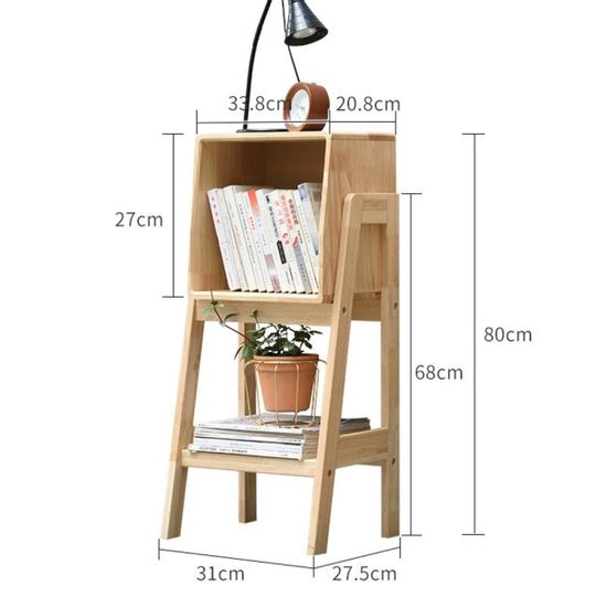 원목 인테리어 사다리 선반 (80cm) (네츄럴)