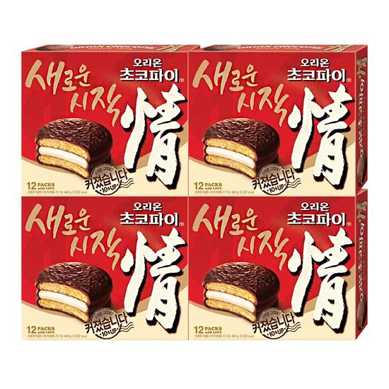 오리온 초코파이 468g 4개