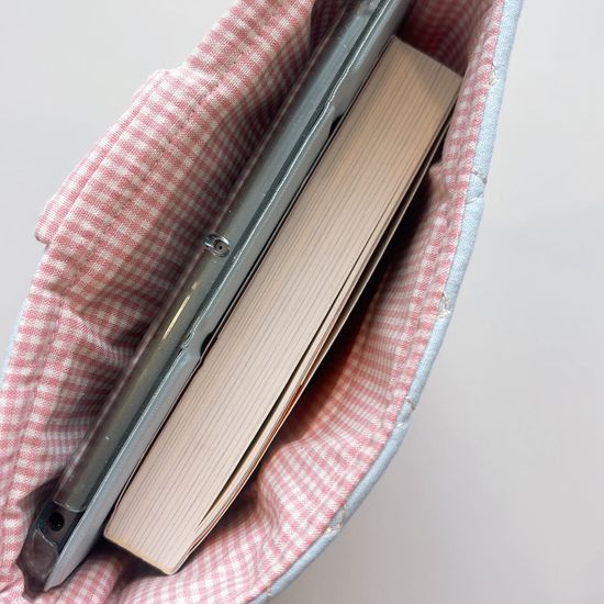 스카이하트 패브릭 책 아이패드 파우치