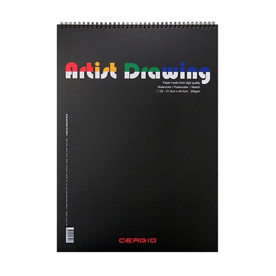 세르지오 아티스트 드로잉 스케치북 5절 [200g]