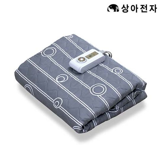 상아전자 양면 TP 그레이 전기요 싱글 STS-103