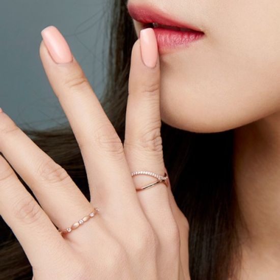 14K 아테네의 새벽 반지