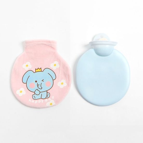 애니멀 원형 보온 물주머니(240ml) (코끼리)